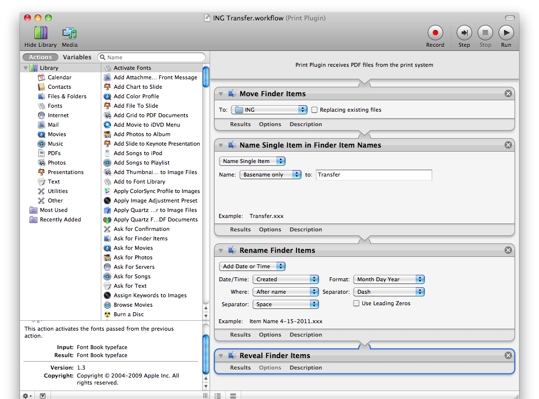 automator mac tutorial francais automator mac tutorial francais